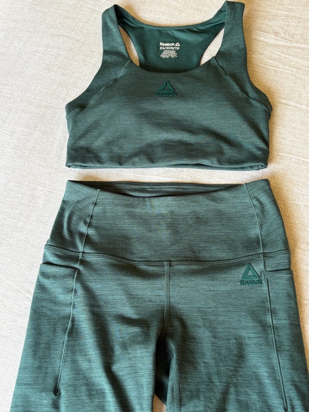Reebok Teal Women's Racerback Sports Bra